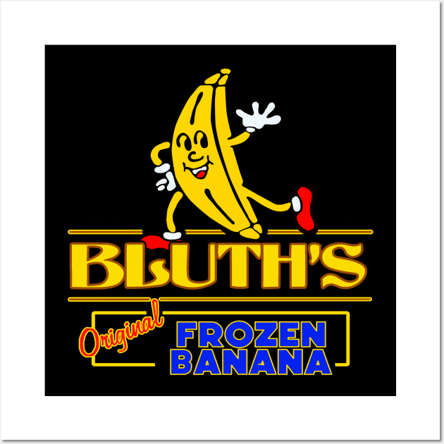 Bluth's Original Frozen Banana Wall Art by Niko Neon